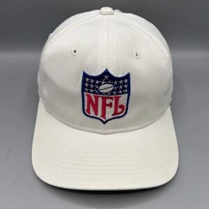 Vintage NFL Football Hat Men White Green Sports Specialties Snap Back Cap